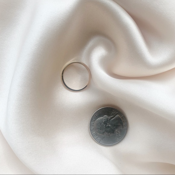 Dainty stackable ring size 6 - Picture 3 of 3
